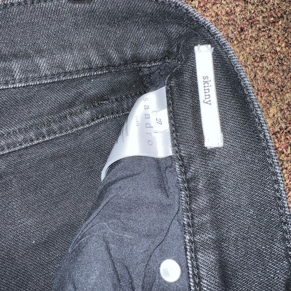 Sandro Destroyed Jeans - image 4